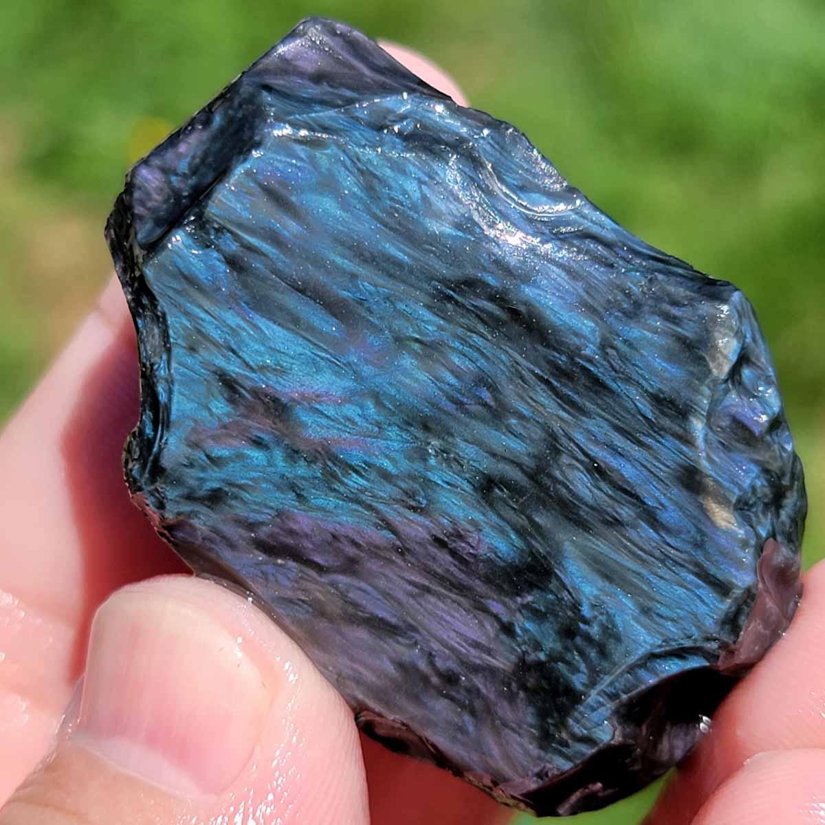 Jaw Dropping Velvet Obsidian Rough Flatrate! - Lapidary Central