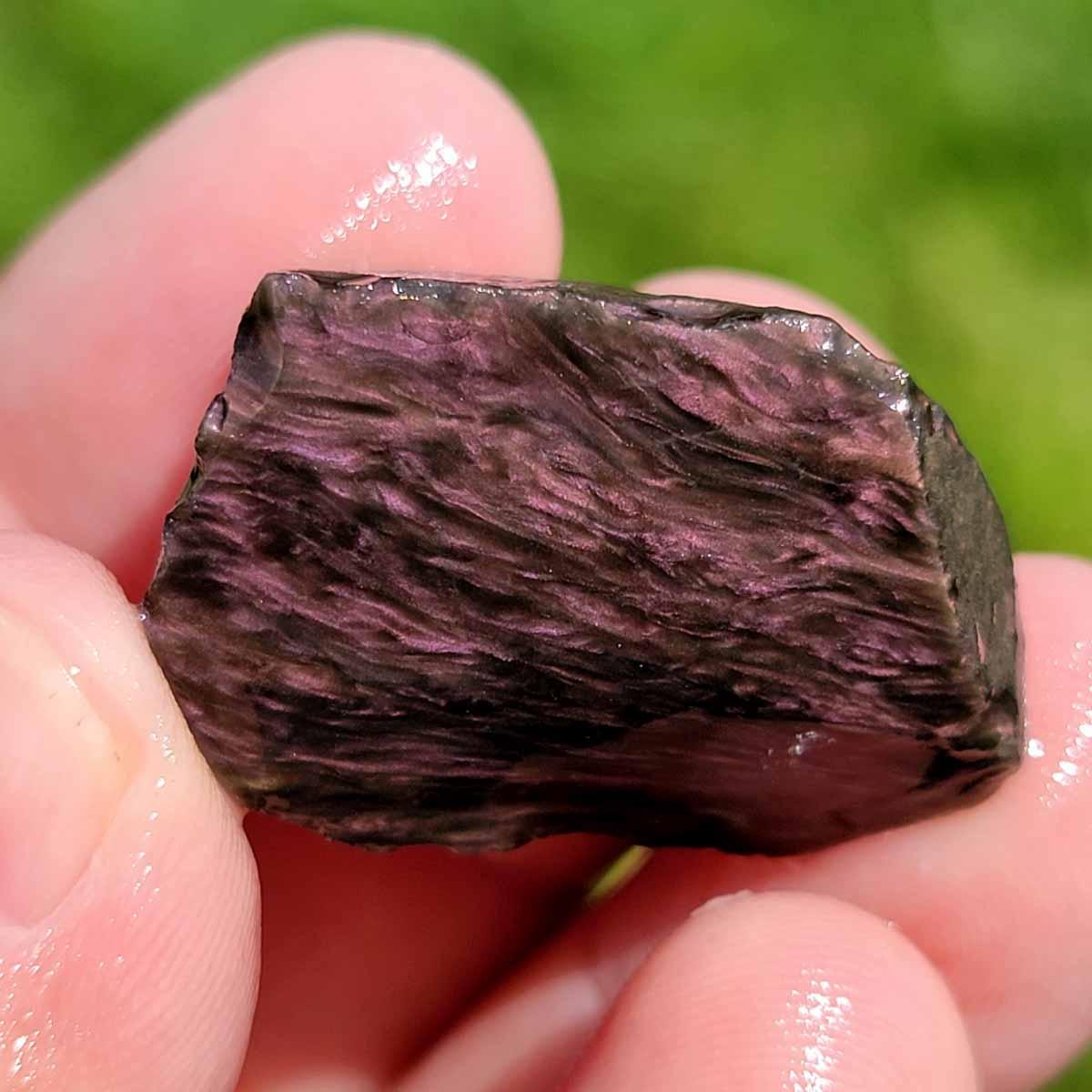 Jaw Dropping Velvet Obsidian Rough Flatrate! - Lapidary Central