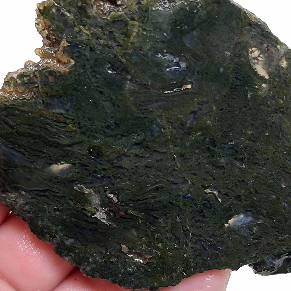 Maury Mountain Moss Agate Slab!  Lapidary Stone Slab! - LapidaryCentral
