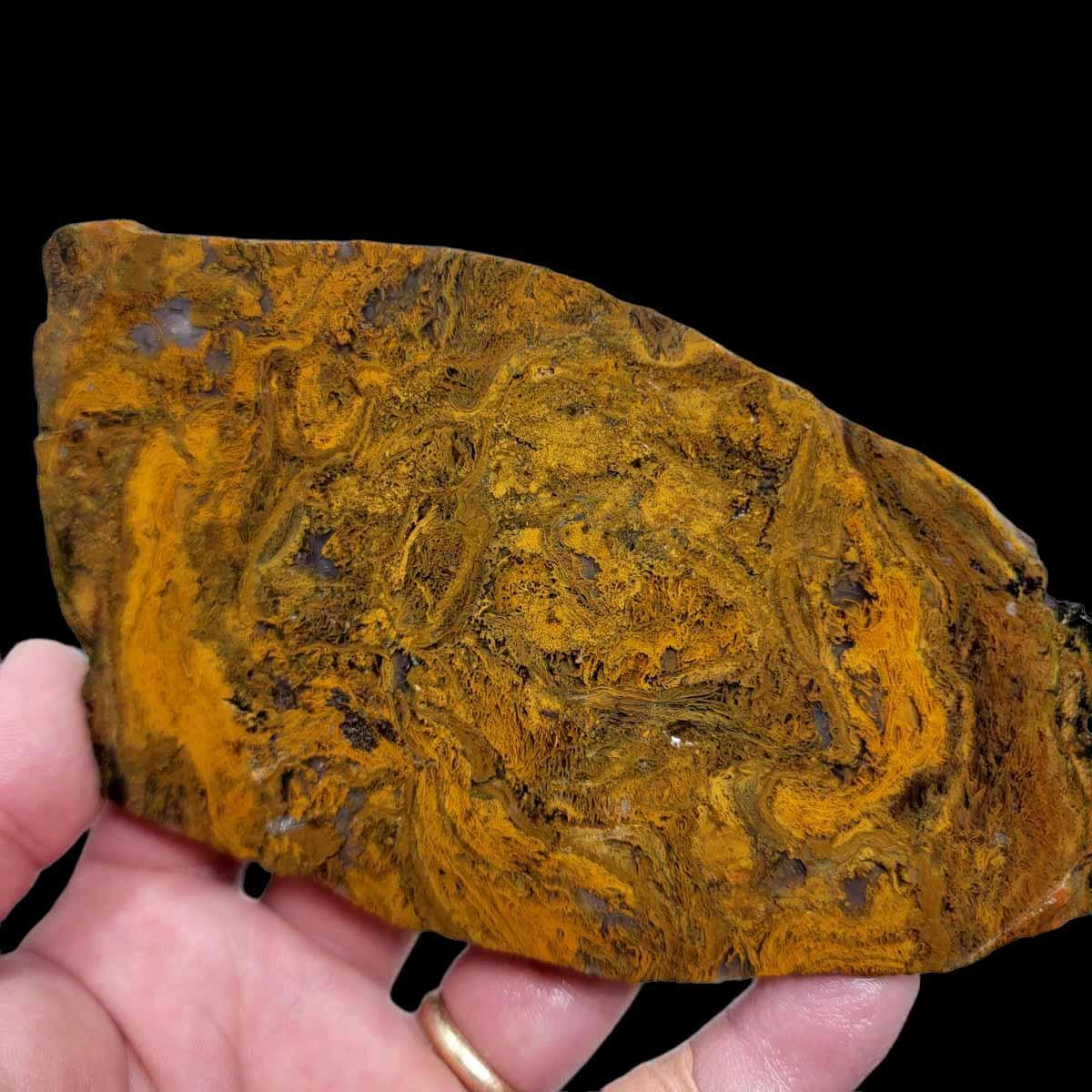 Maury Mountain Moss Agate Slab!  Lapidary Stone Slab! - LapidaryCentral