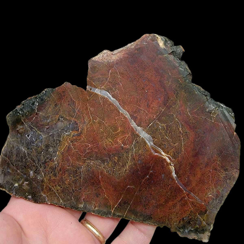 Maury Mountain Moss Agate Slab!  Lapidary Stone Slab! - LapidaryCentral