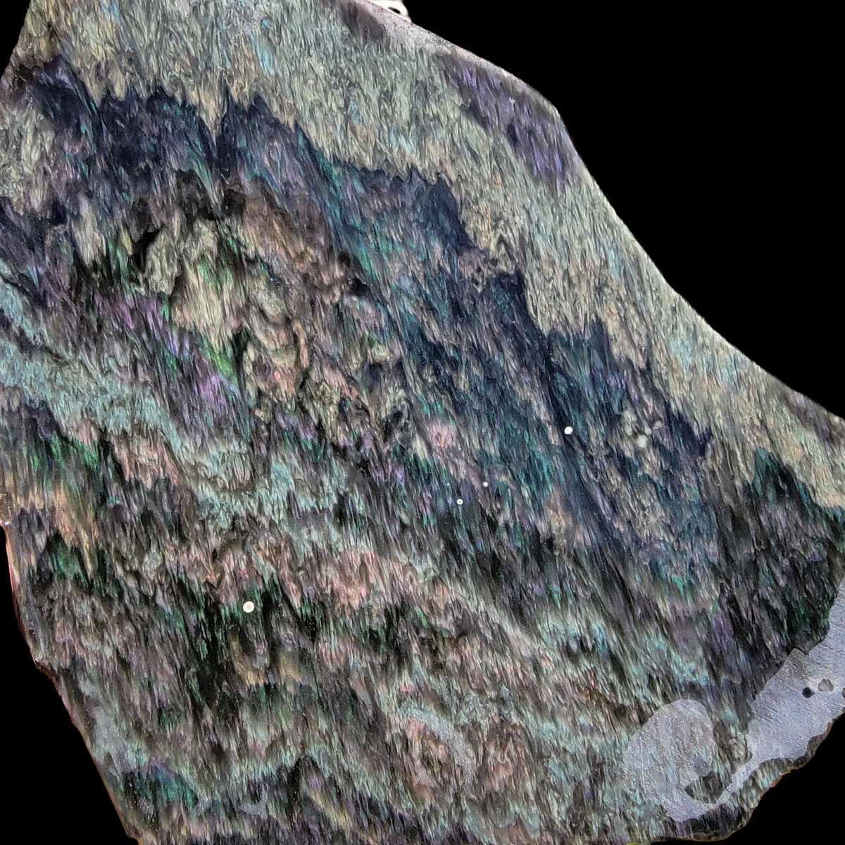 Mexican Velvet Obsidian Lapidary Stone Slab! - LapidaryCentral