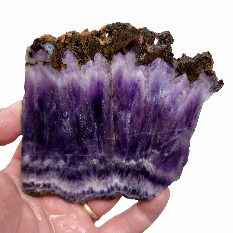 Moroccan Amethyst Lace Agate Slab!  Lapidary Stone Slab! - LapidaryCentral