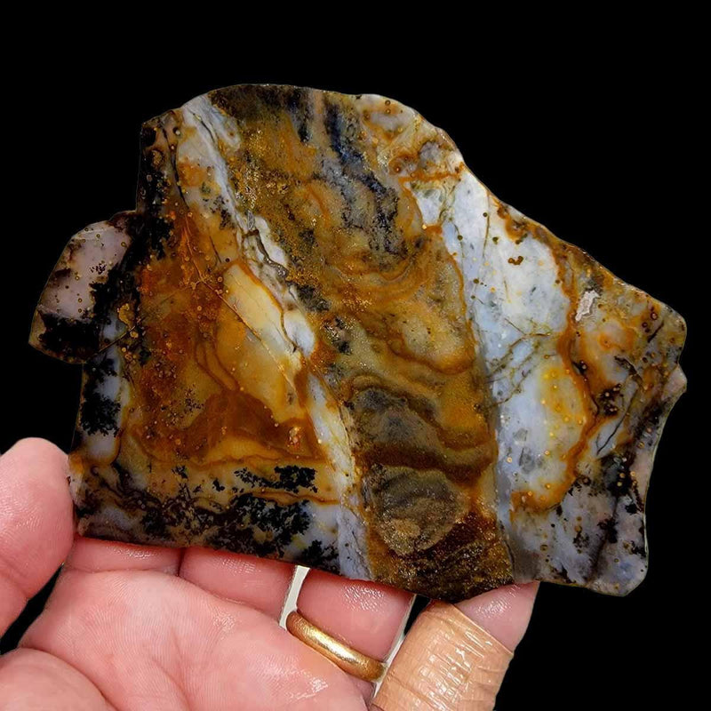 Ochoco Sunset Agate Slab!  Lapidary Stone Slab! - LapidaryCentral