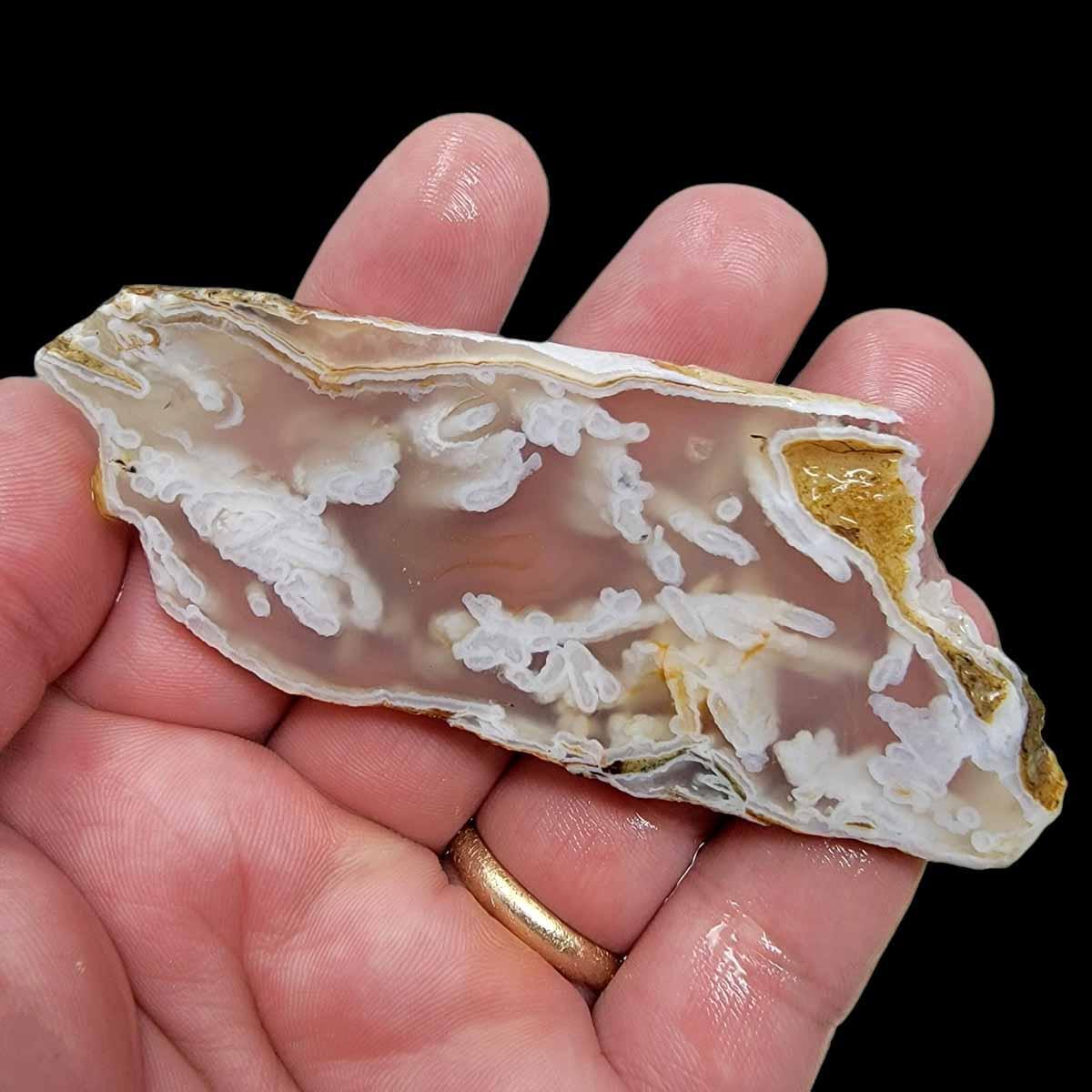 Ochoco Tube Agate Slab!  Lapidary Stone Slab! - LapidaryCentral