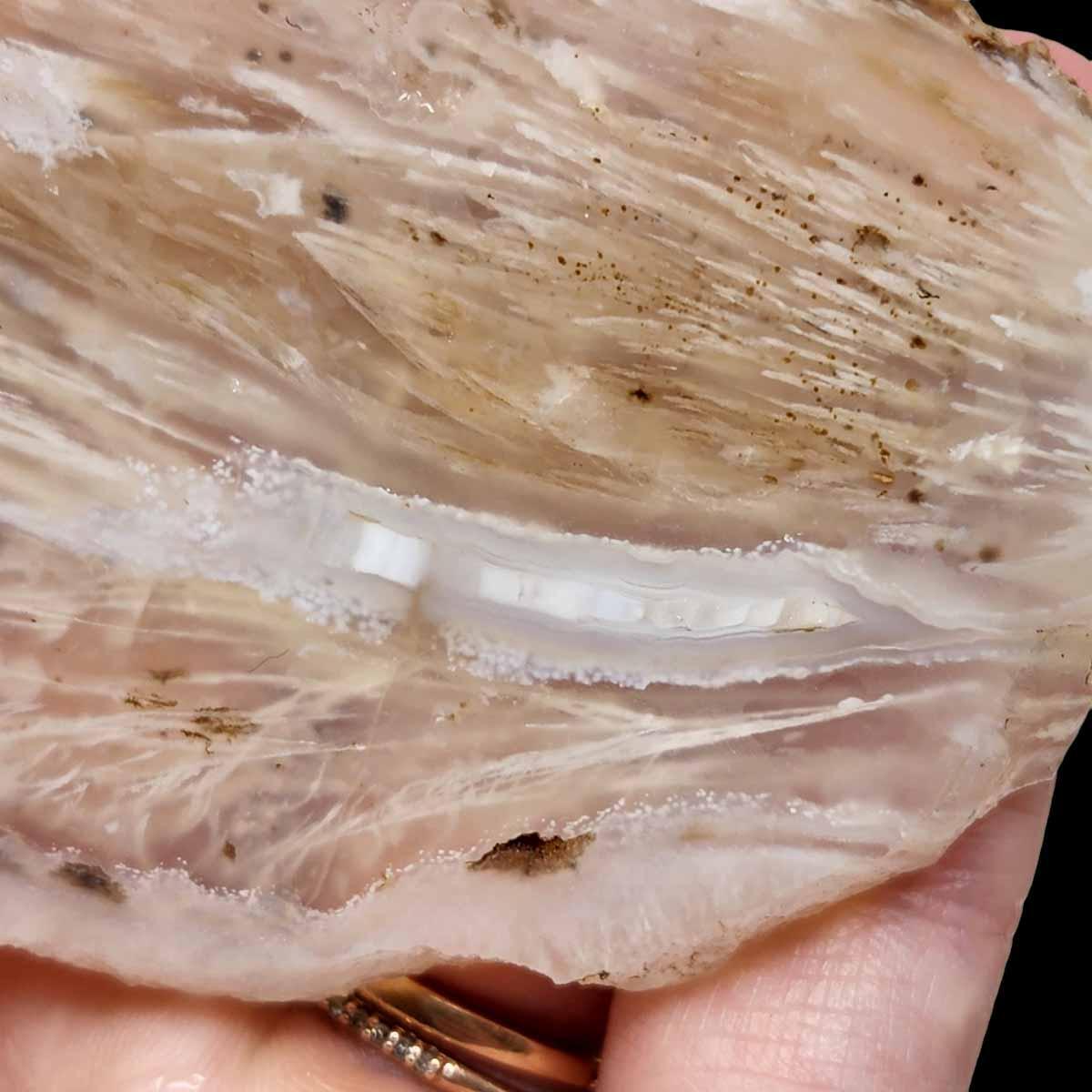 Ochoco Tube Agate Slab!  Lapidary Stone Slab! - LapidaryCentral