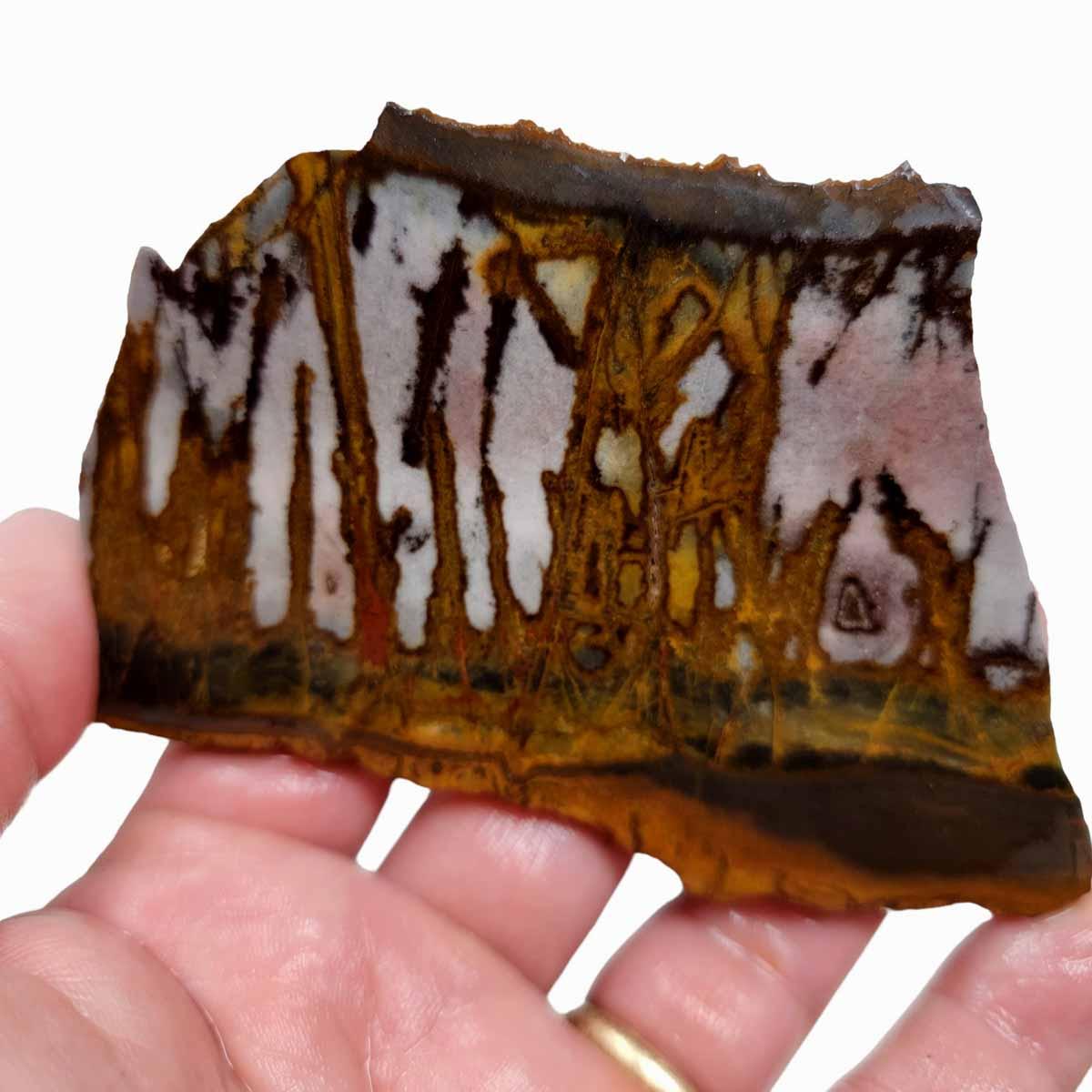 Australian Outback Jasper Slab!  Lapidary Stone Slab! - LapidaryCentral