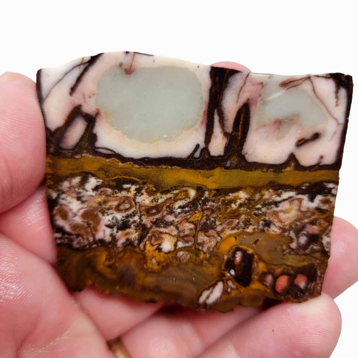 Australian Outback Jasper Slab!  Lapidary Stone Slab! - LapidaryCentral