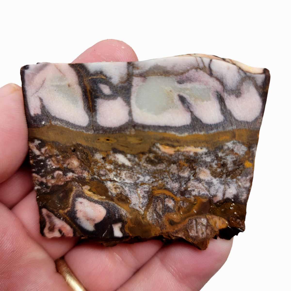 Australian Outback Jasper Slab!  Lapidary Stone Slab! - LapidaryCentral