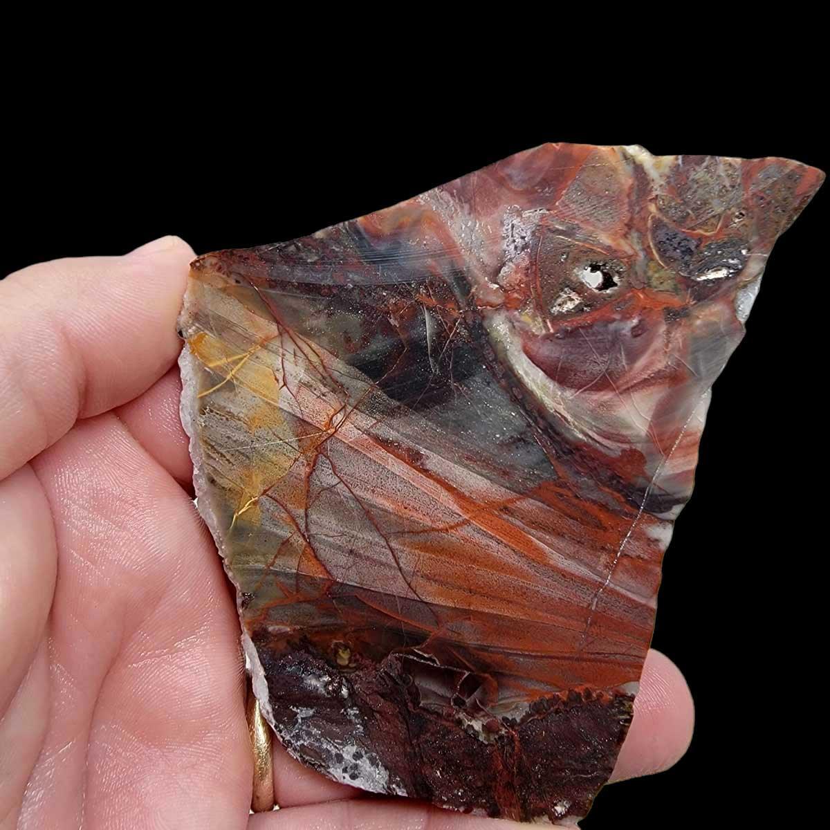 Sarape Jasper Slab!  Lapidary Stone Slab!  Crazy Lace Relative - LapidaryCentral