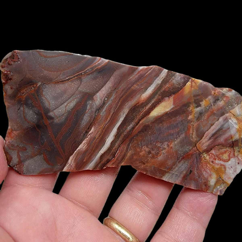 Sarape Jasper Slab!  Lapidary Stone Slab!  Crazy Lace Relative - LapidaryCentral