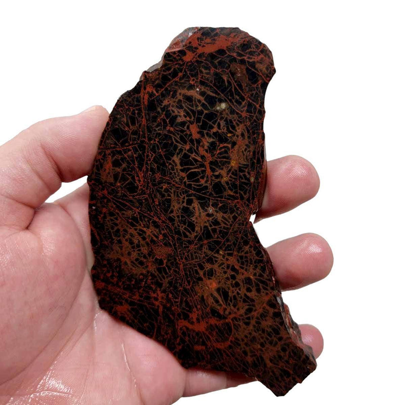 Spiderman Jasper Slab!  Lapidary Stone Slab! - LapidaryCentral