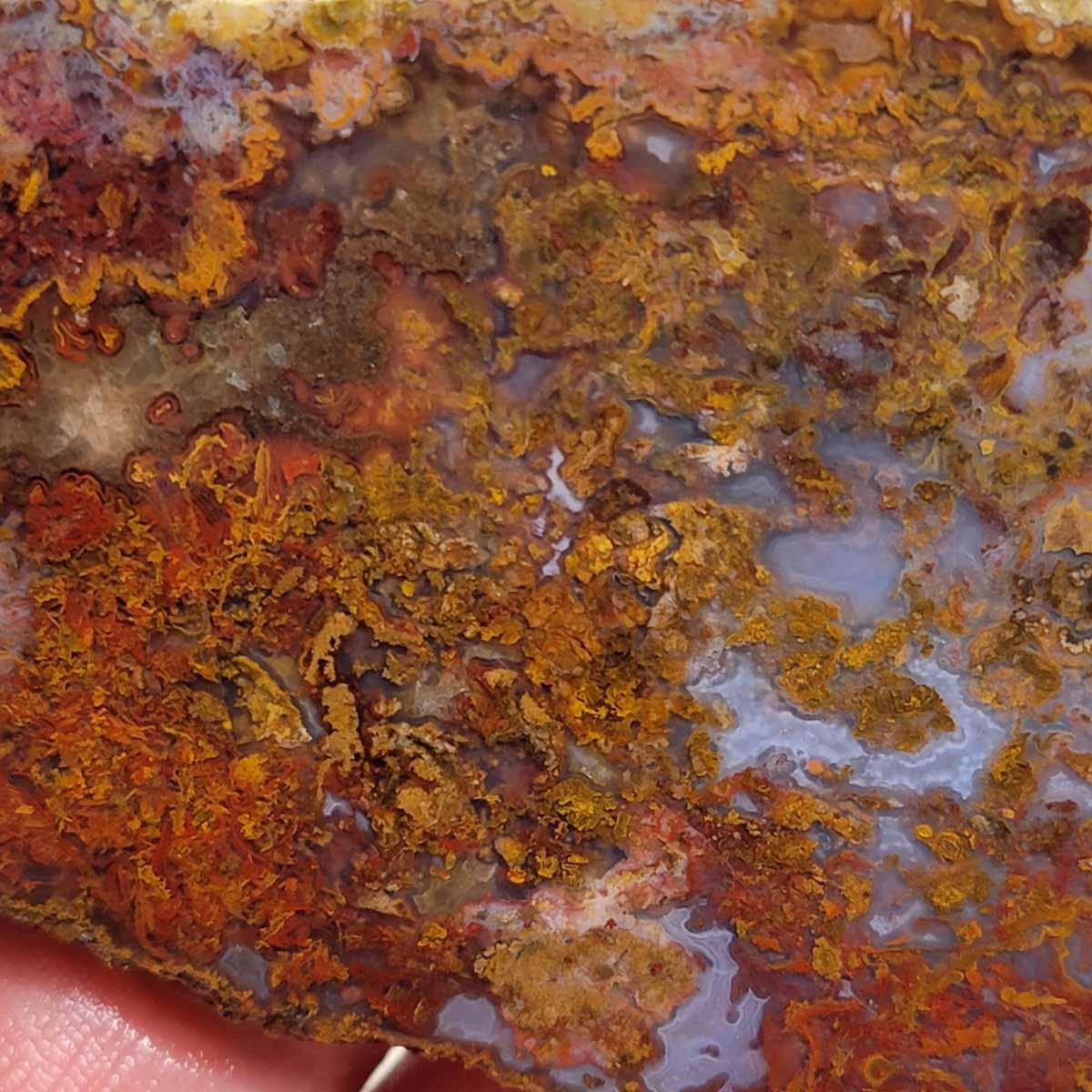 GORGEOUS Mystery Moss Agate Slab! - Lapidary Central