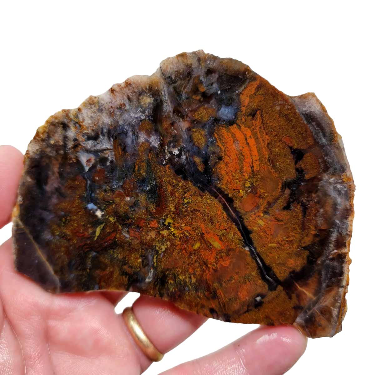 Utah Agates Utah Raspberry Agate Slab! Lapidary Stone Slab!