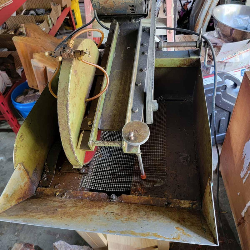 Used Lortone 14" Drop Saw - LapidaryCentral