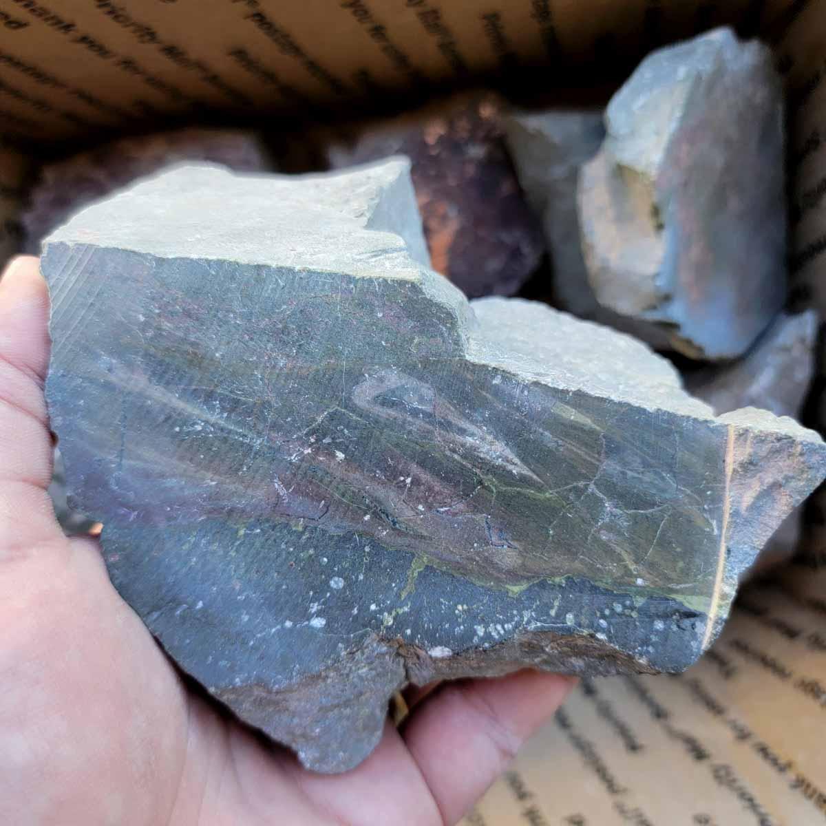 Michigan Native Copper Cutting Rough Flatrate! - Lapidary Central