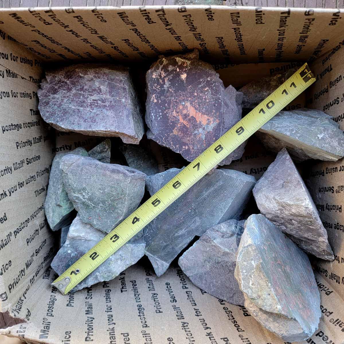 Michigan Native Copper Cutting Rough Flatrate! - Lapidary Central