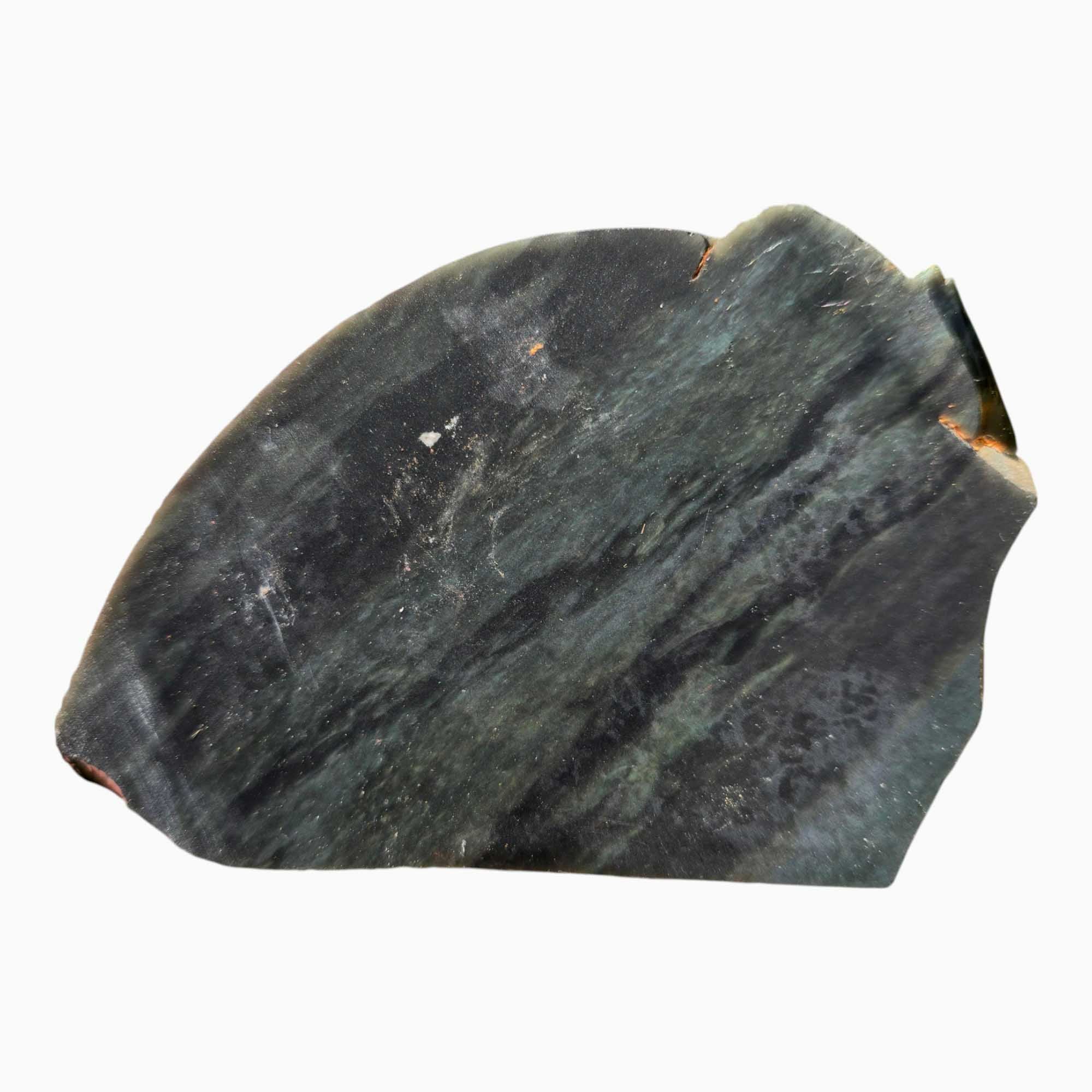 Mexican Velvet Obsidian Lapidary Stone Slab Slice Cut Rock