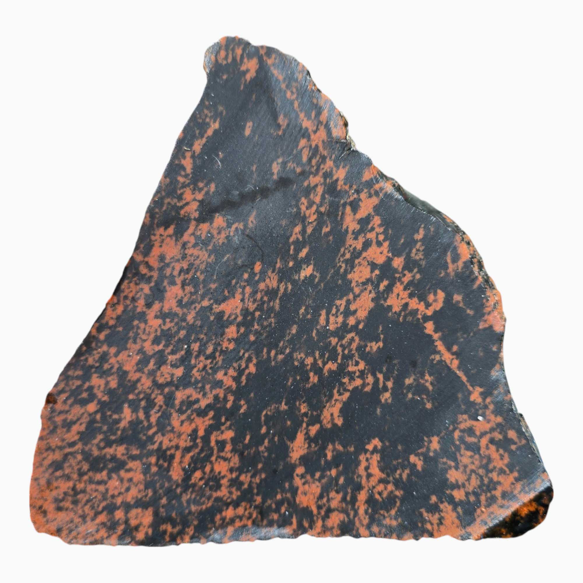 Tiger Tail Obsidian Slab – Rare Old Stock from Glass Butte, Oregon for Lapidary