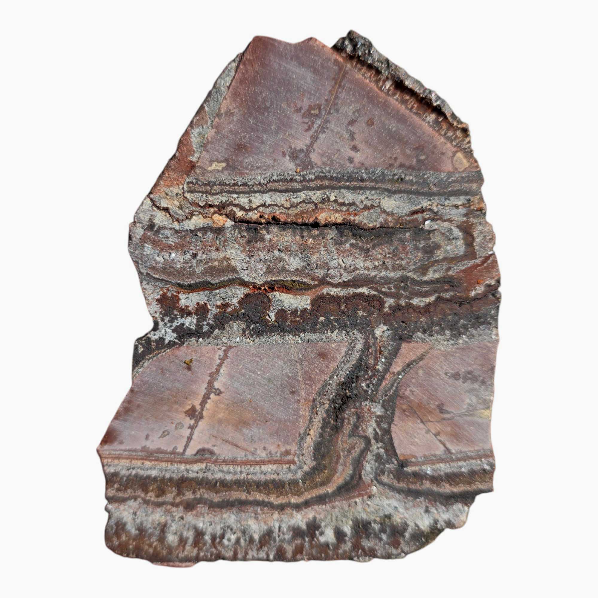 Banded Onyx Slab Lapidary Stone Slice Cut Rock