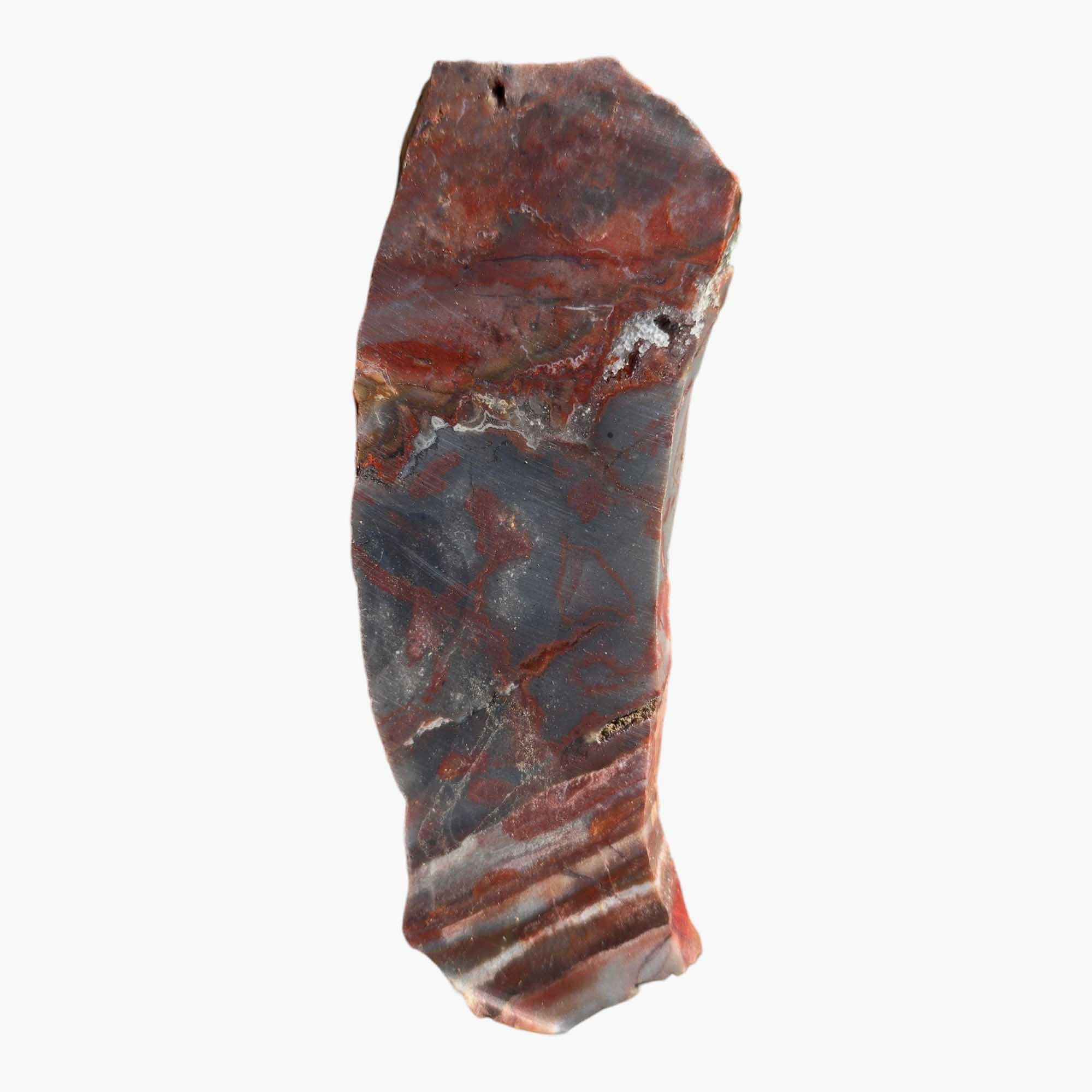 Sarape Jasper Slab Crazy Lace Relative Lapidary Stone Slice Cut Rock