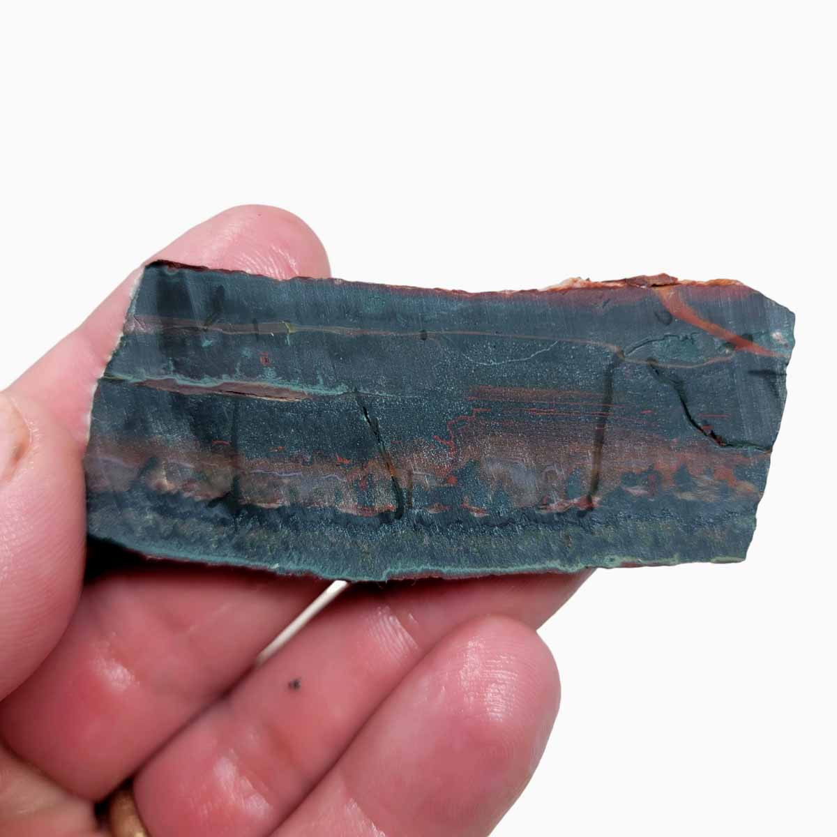 High Grade Idaho Sunset Jasper Slab!  Lapidary Stone Slab!