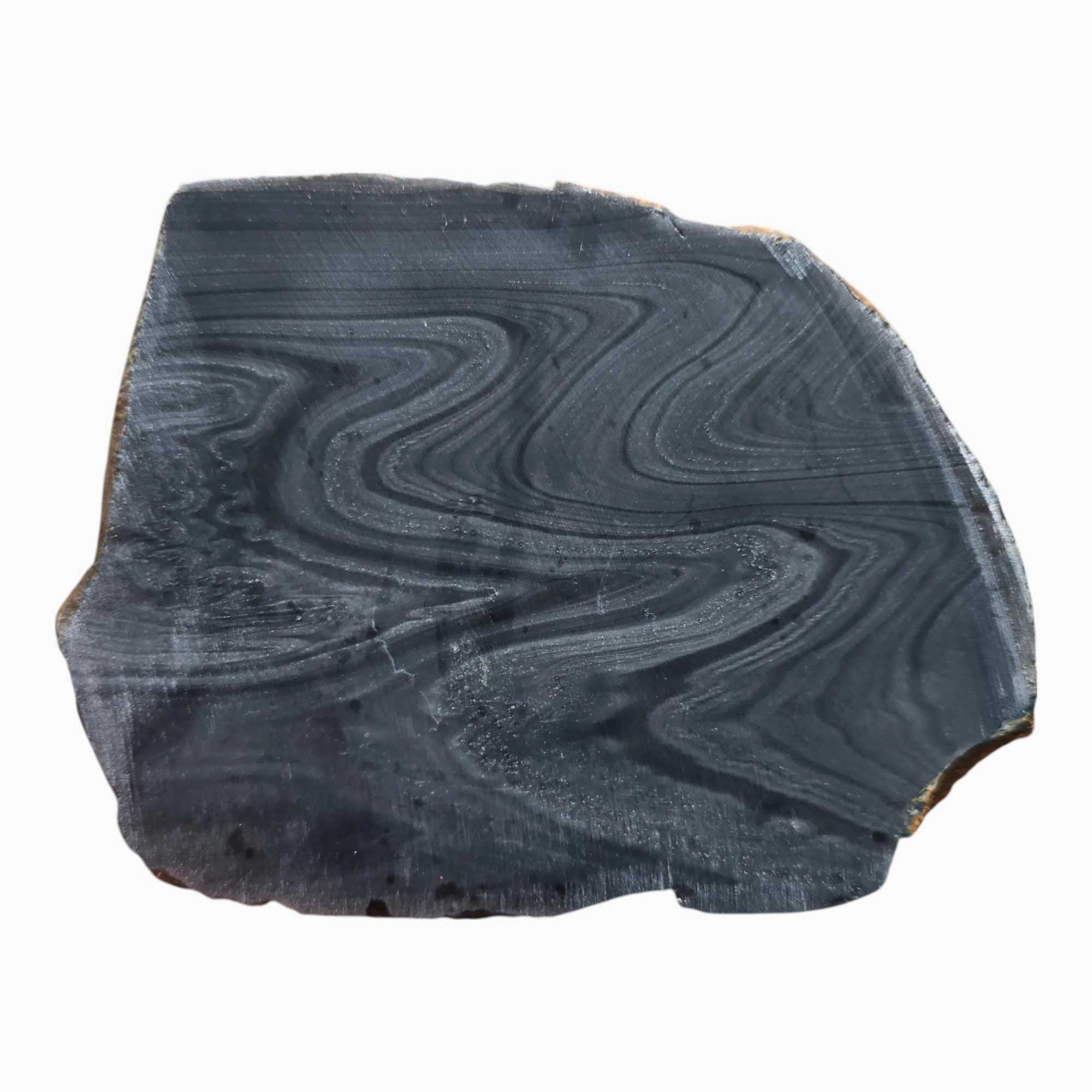 Damascus Obsidian Slab – Rare Variety from Davis Creek, California