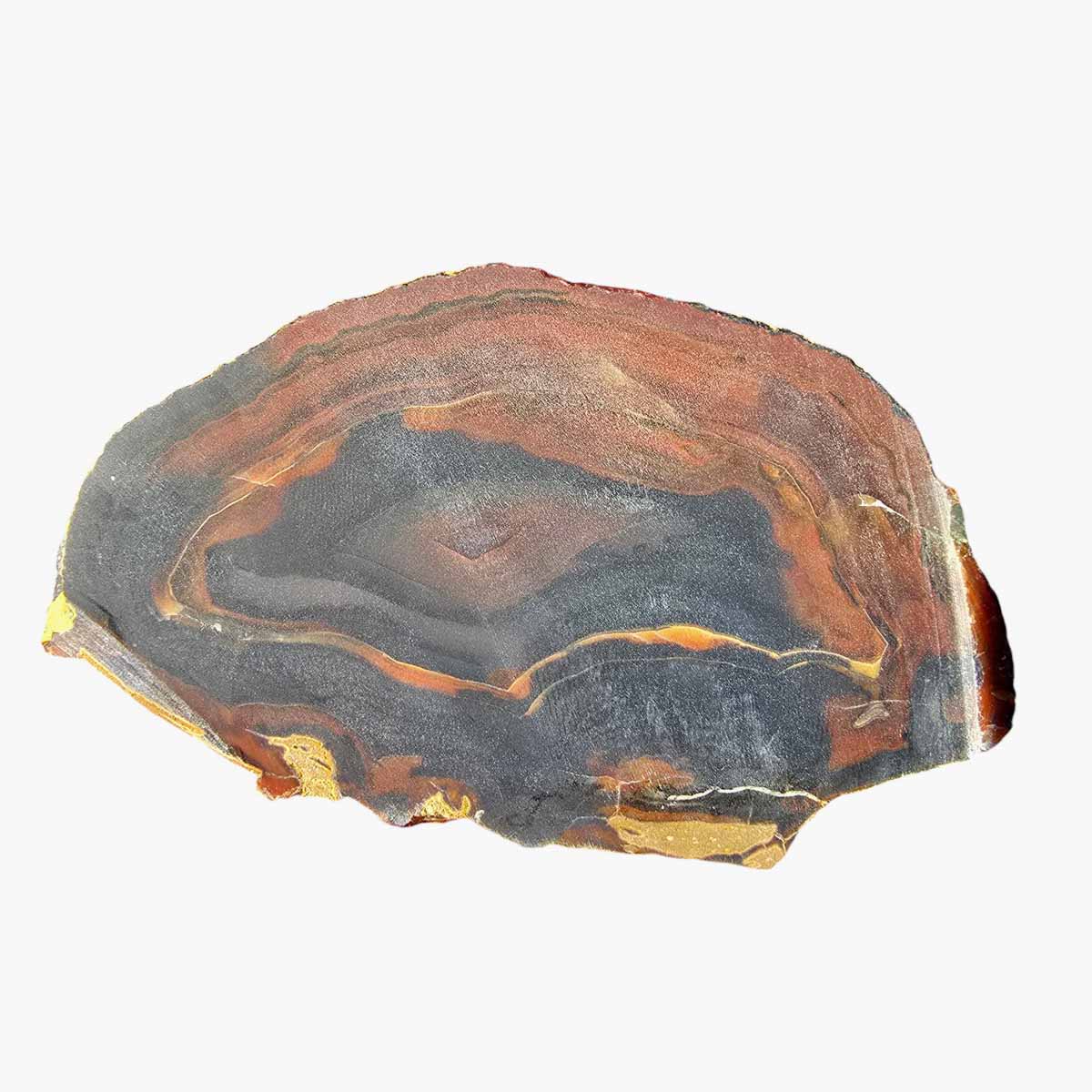 Piranha Brazilian Agate Slab  Lapidary Stone Slice Cut Rock