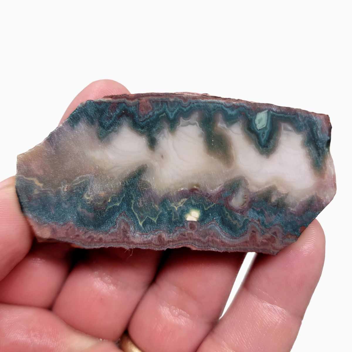 High Grade Idaho Sunset Jasper Slab!  Lapidary Stone Slab!