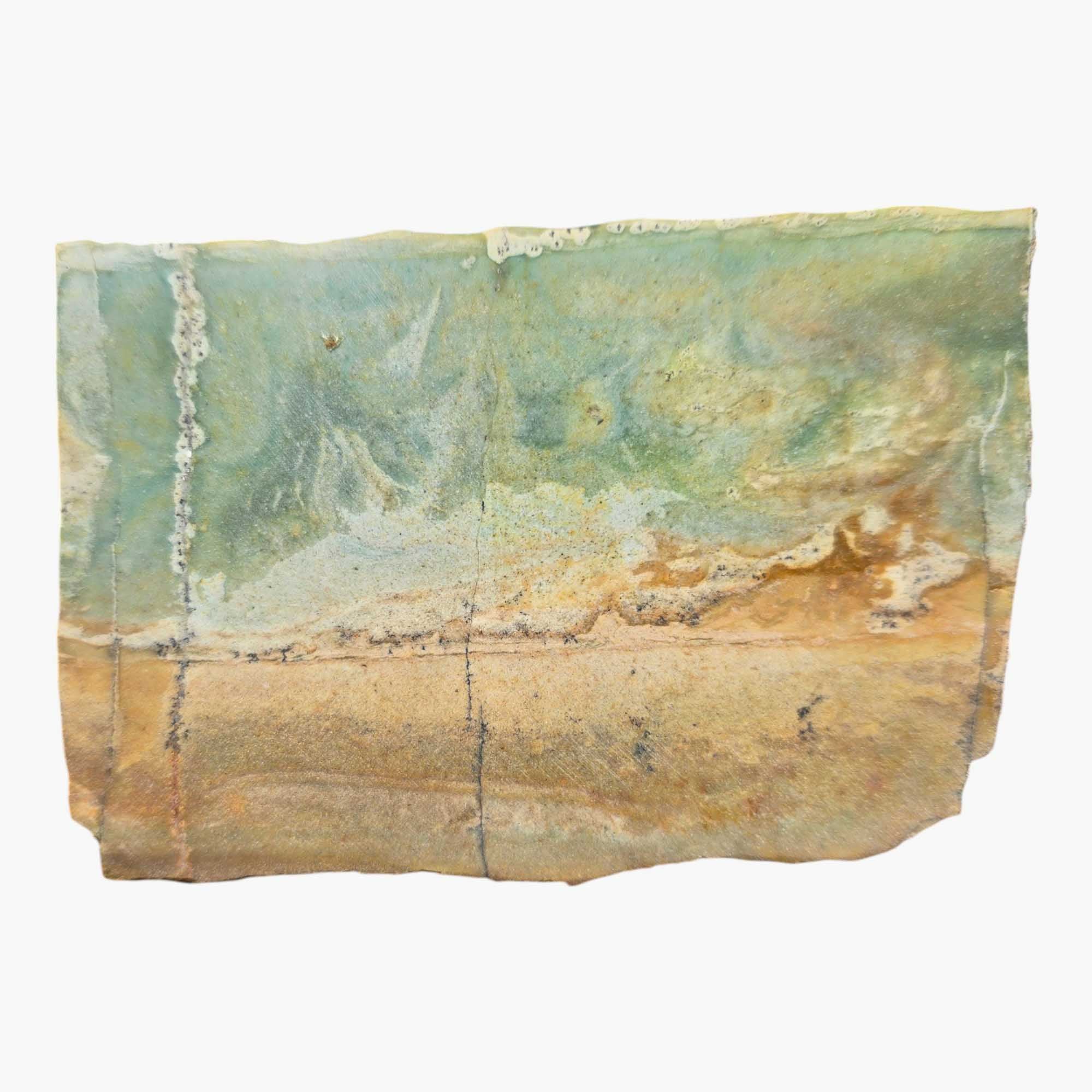 Gunnery Point Jasper Slab – Rare Scenic Arizona Stone for Lapidary or Display