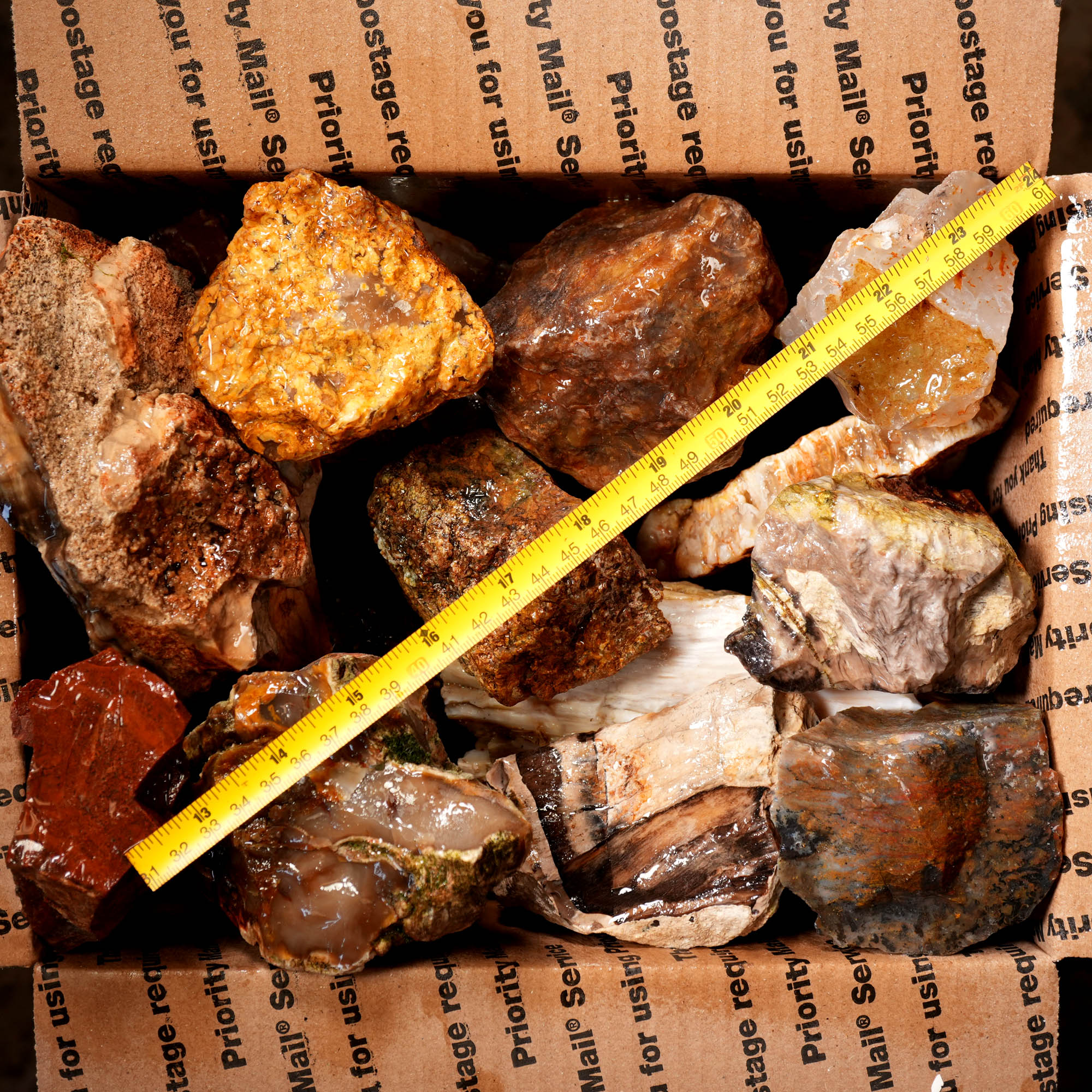 Oregon Mixed Rough Collection – Budget Practice Cutting Material #F371-Photo9